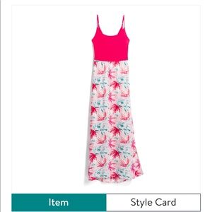 Market & Spruce Blanca 2fer Maxi Dress